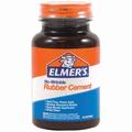 Elmers 4.1 Oz Rubber Cement No-Wrinkle E904